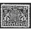 Di Mi 25 (**): 25 b. black Official Stamp: Arms...