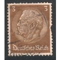 Germany 1934 - 3pf brown - President Von Hinden...