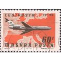 HUNGARY, AIR, Tupolev Tu-154, orange 1977, 60f, #.