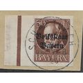 GER (BAVARIA) 1919 50pf KING LUDWIG III' (OVPT)...