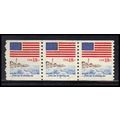 1891 18c U.S. Flag Very Fine MNH SG PNC 2/3 PA2197