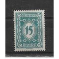 Austria.D516 15k Blue.Mounted Mint.Aug22