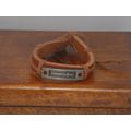 New Cross Leather Brown Braided Fashion Bracelet