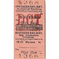 S.R. Edmondson Commercial Traveller Ticket - St...