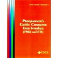 Unix System V Release 4 Programmer's Guide Character User Interface