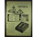 1940 Model M Cushioned-Touch Comptometer Ad