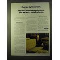 1970 Chevrolet Caprice Ad - We Don't Make Expen...