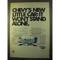 1970 Chevrolet Cars Ad - It Won't Stand Alone