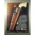 1985 Colt Teddy Roosevelt Limited Edition SAA Gun Ad