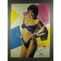 1986 Jeannie for Cole Juniors Swimsuit Ad