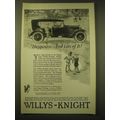 1924 Willys-Knight Cars Ad - Happiness - and lots of it