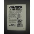 1990 Delta 14" Wood Cutting Band Saw Ad - Cut Y...