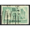 Canada 1953 Textile Industry 50c Deep Bluish Gr...