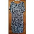 Women's Navy Flower Dress - Brand Tu