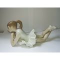 NAO by LlADRO Figurine, STUNNING BALLERINA LYIN...