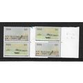 SouthWestAfrica.Otto Schroder set of 4.Umounted...