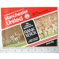 1977 programme Manchester United v. West Ham Un...