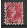ARGENTINA REP 1892 5c RED RIVADAVIA SG 146 FINE...