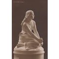 Joan Of Arc Antique Marble Sculpture Model 2x P...