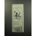 1957 Western Union Telegraphic Money Orders Ad - A sport from New York