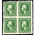 408 Var, Mint NH Kansas City Roulette Block - R...