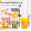 Mason Sealed Glass Cup Portable With Lid