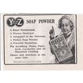 1895 LEVERS ROYAL DISINFECTANT SOAP POWDER MAGA...
