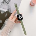 Checkered Leather Replacement Strap Watchband F...