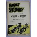 1972 Newport v Swindon Speedway programme - 14t...