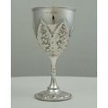 6" Victorian Sterling Silver Goblet, London 186...