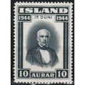 1944 Iceland - Republic 10 aur - Sc# 240 MNH