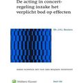 Serie Vanwege Het Van Der Heijden Instituut 136 - De Acting In Concert-Regeling