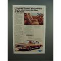 1980 Chevrolet Monte Carlo Car Ad - Seen the Likes