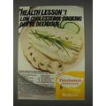 1982 Fleischmann's Margarine Ad - Sole Silvio Recipe