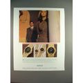 1987 Gucci Watch Ad - NICE!