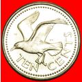 GREAT BRITAIN (1973-2005): BARBADOS ★ 10 CENTS ...