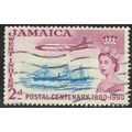 Jamaica 1960 Stamp Centenary 2d Blue and Reddis...