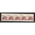 1898Ab 4c Stagecoach Fine MNH Dry Gum PNC 6/5 L...