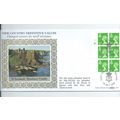 fdc benham silk first day cover regional n.irel...