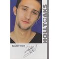 Zander Ward Hollyoaks Vintage Official Rare Cas...