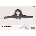 Mad Lizzie Webb TV AM Hand Signed Cast Card Photo
