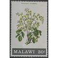 Malawi QEII 1971 Flowering shrubs trees 30t Unm...