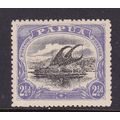 PAPUA NEW GUINEA PNG 1910-11 2½d BOAT PERF 12.5...