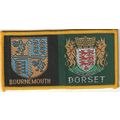 Scout Double Badge UK Dorset/Bournemouth (Yello...