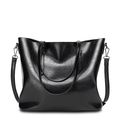 Women Vintage Hollow Handbag Oil Leather Should...