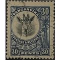 Tanganyika KGV 1922 30c Blue & Black Used SG 79...