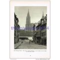 Notre Dame, Strasbourg, France, Photogravure Bo...