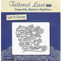 Tattered Lace. Let It Snow Die. Die Cutting Car...
