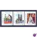 Royal Visit set of 3.Unmounted Mint.ns1(bar)