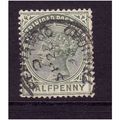 TRINIDAD 1883 SG 106 1/2d DULL GREEN FINE USED